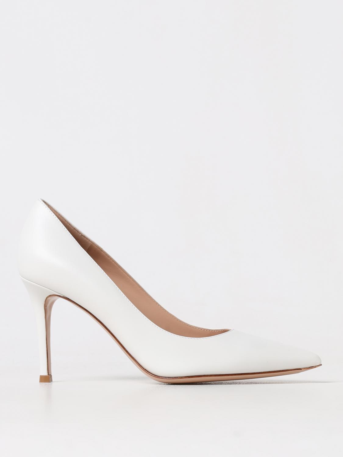 Shop Gianvito Rossi Pumps  Woman Color White