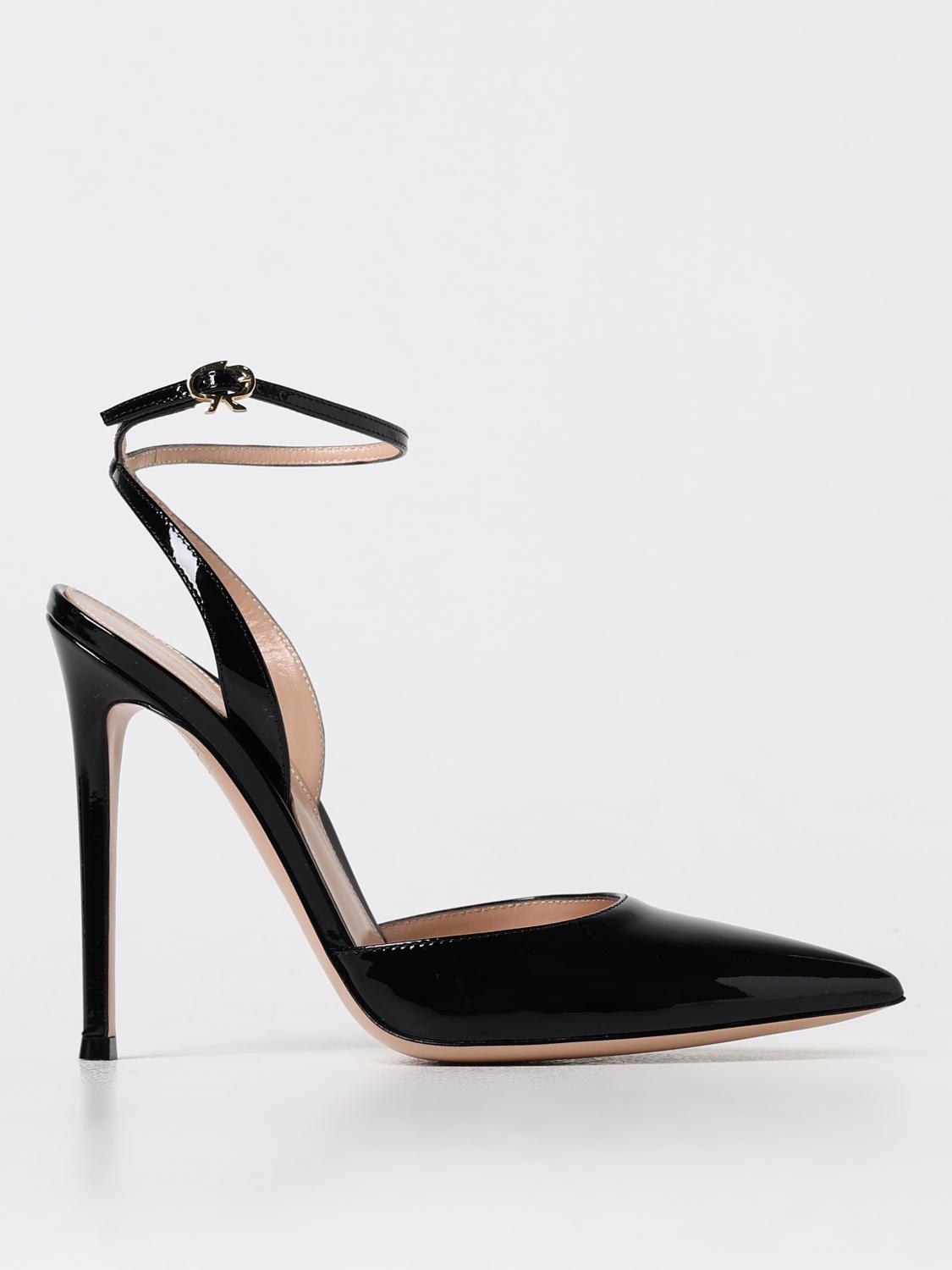 Shop Gianvito Rossi High Heel Shoes  Woman Color Black