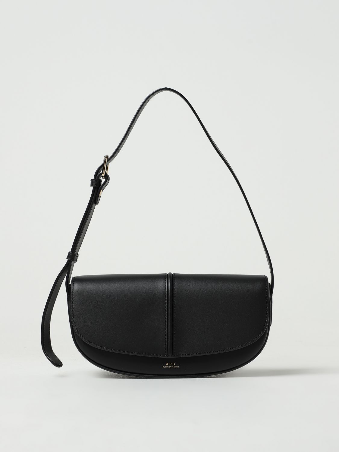 Shop Apc Shoulder Bag A.p.c. Woman Color Black