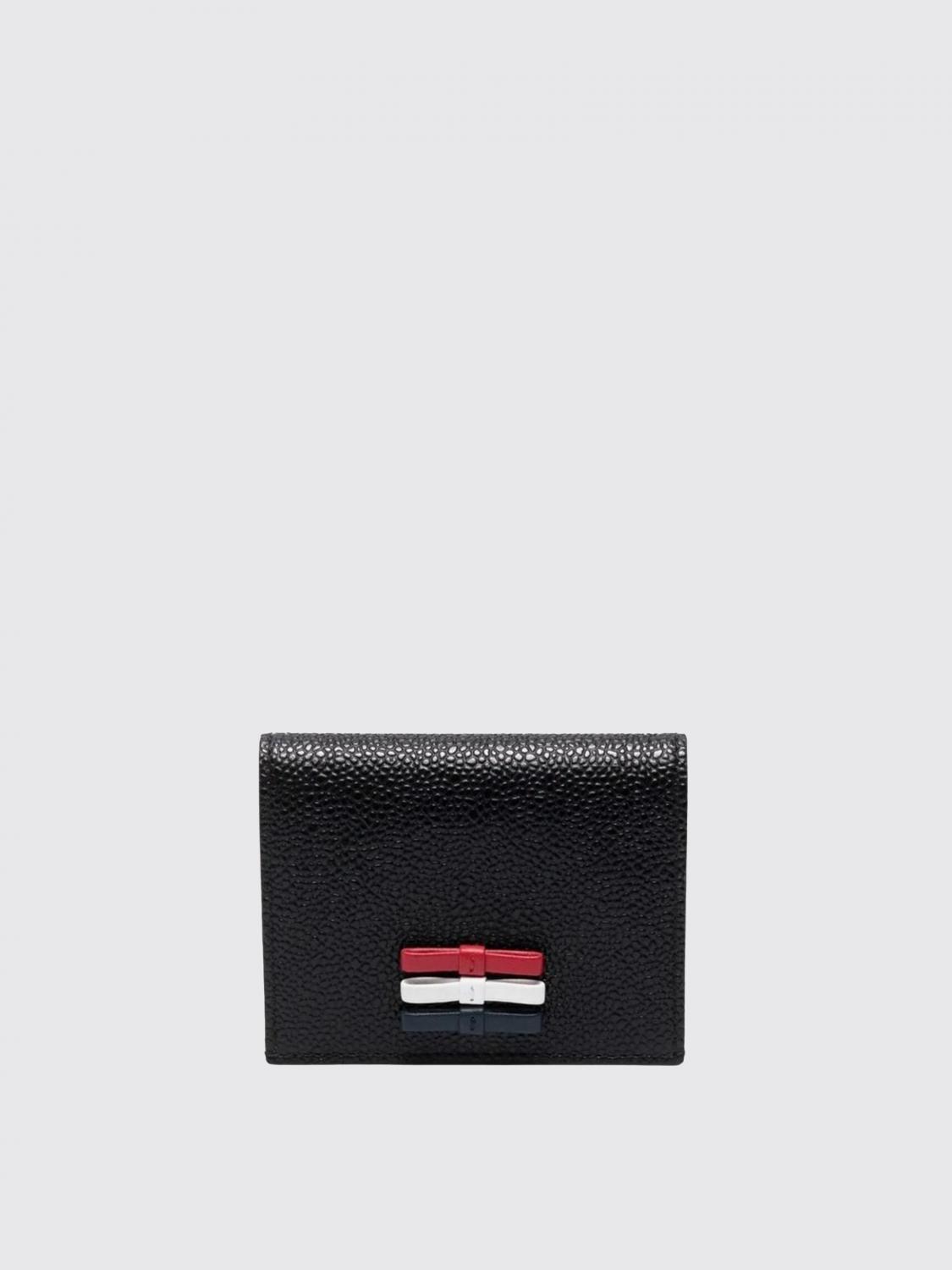 THOM BROWNE WALLET THOM BROWNE WOMAN COLOR BLACK F78949002