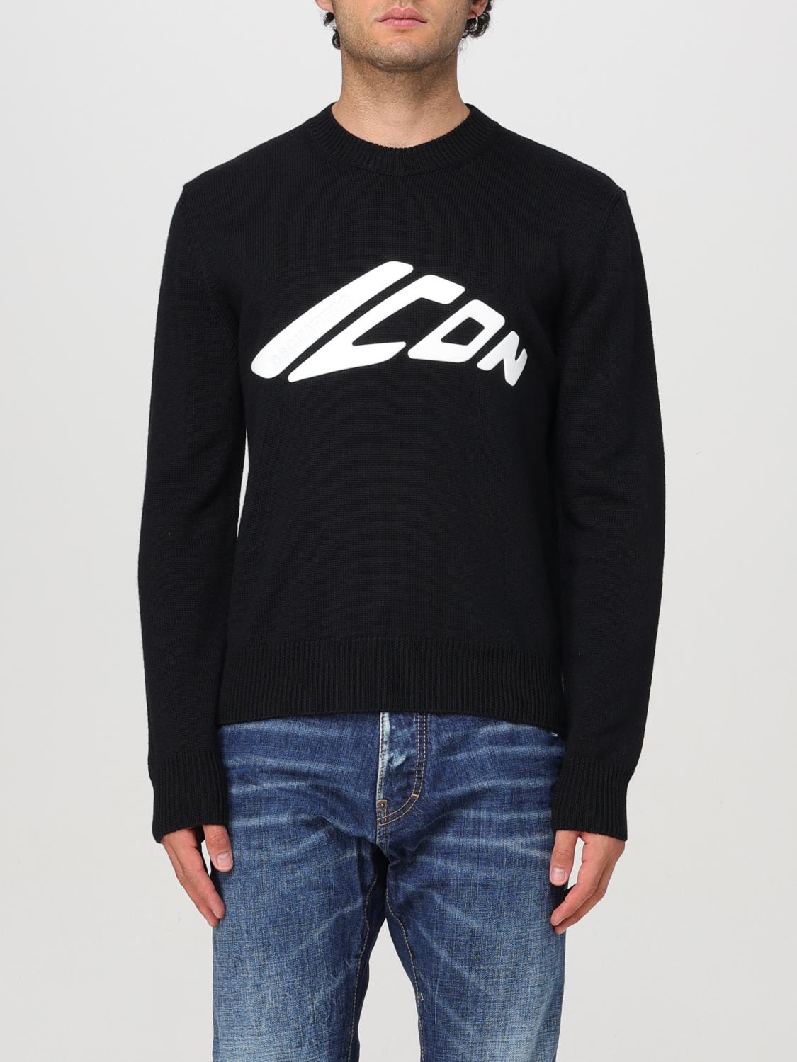 Shop Dsquared2 Sweater  Men Color Black