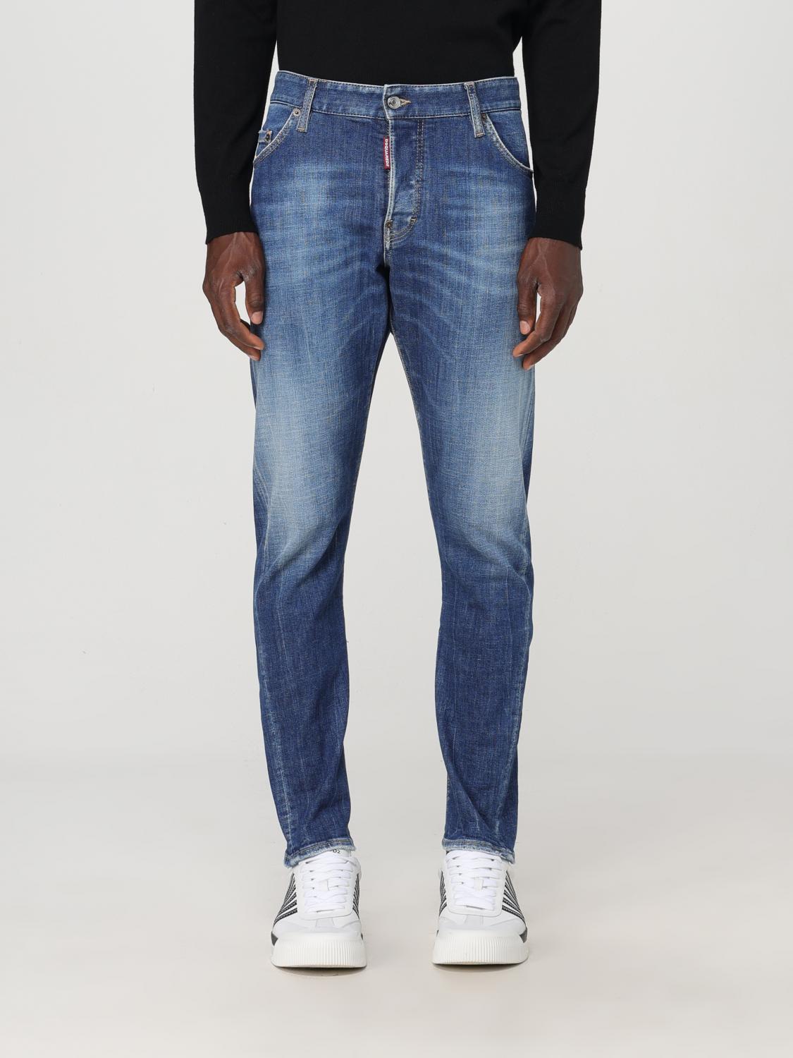 Shop Dsquared2 Jeans  Men Color Denim