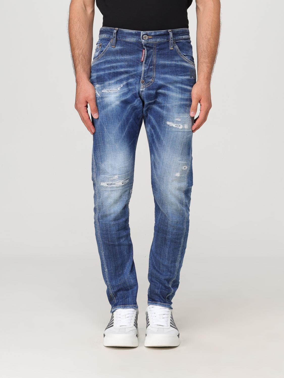 Shop Dsquared2 Jeans  Men Color Denim