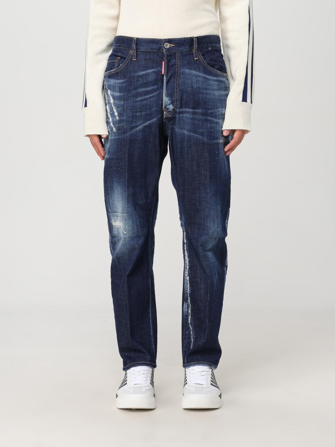 Shop Dsquared2 Jeans  Men Color Denim