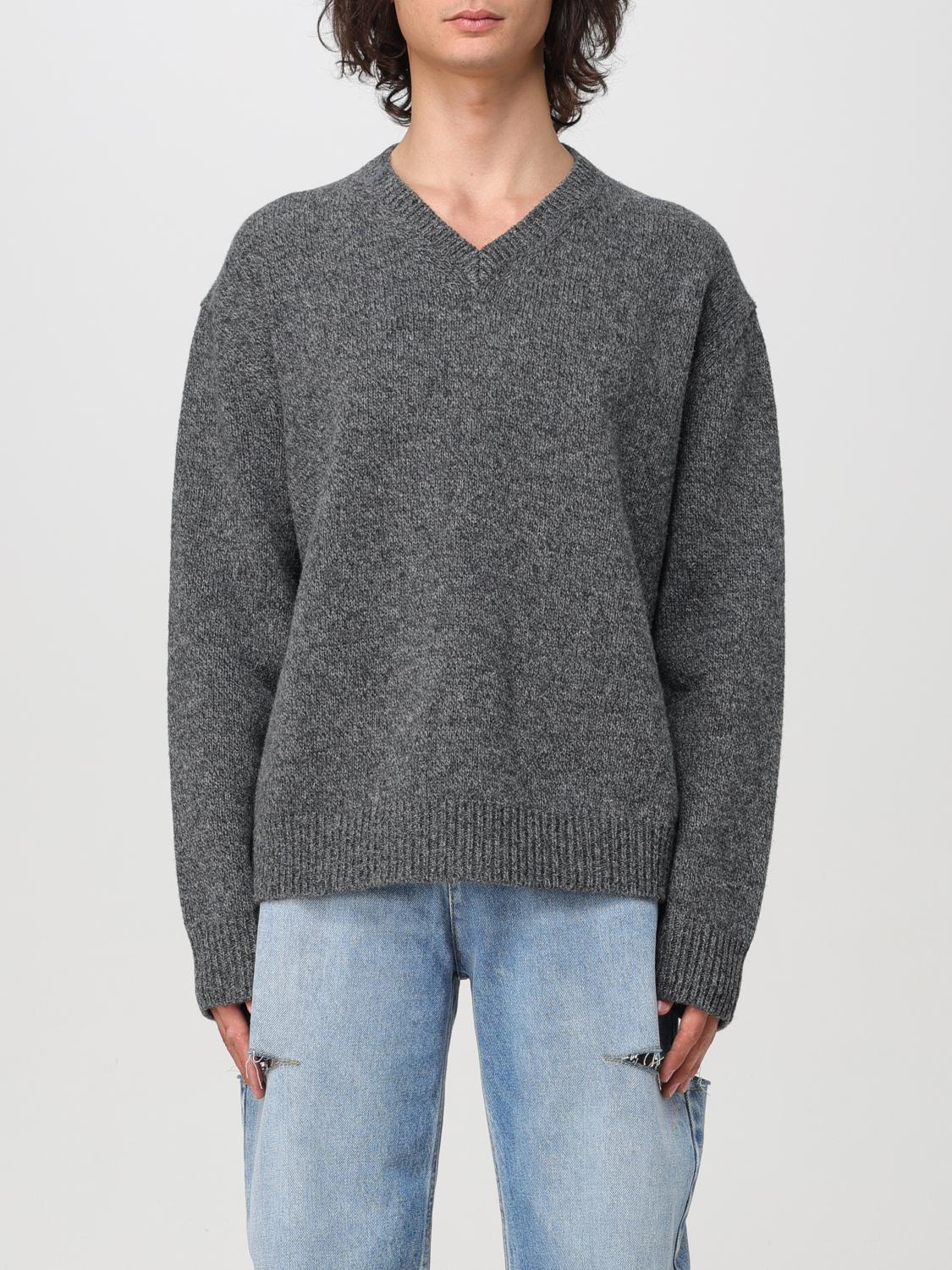 Shop Maison Margiela Sweater  Men Color Grey In 灰色