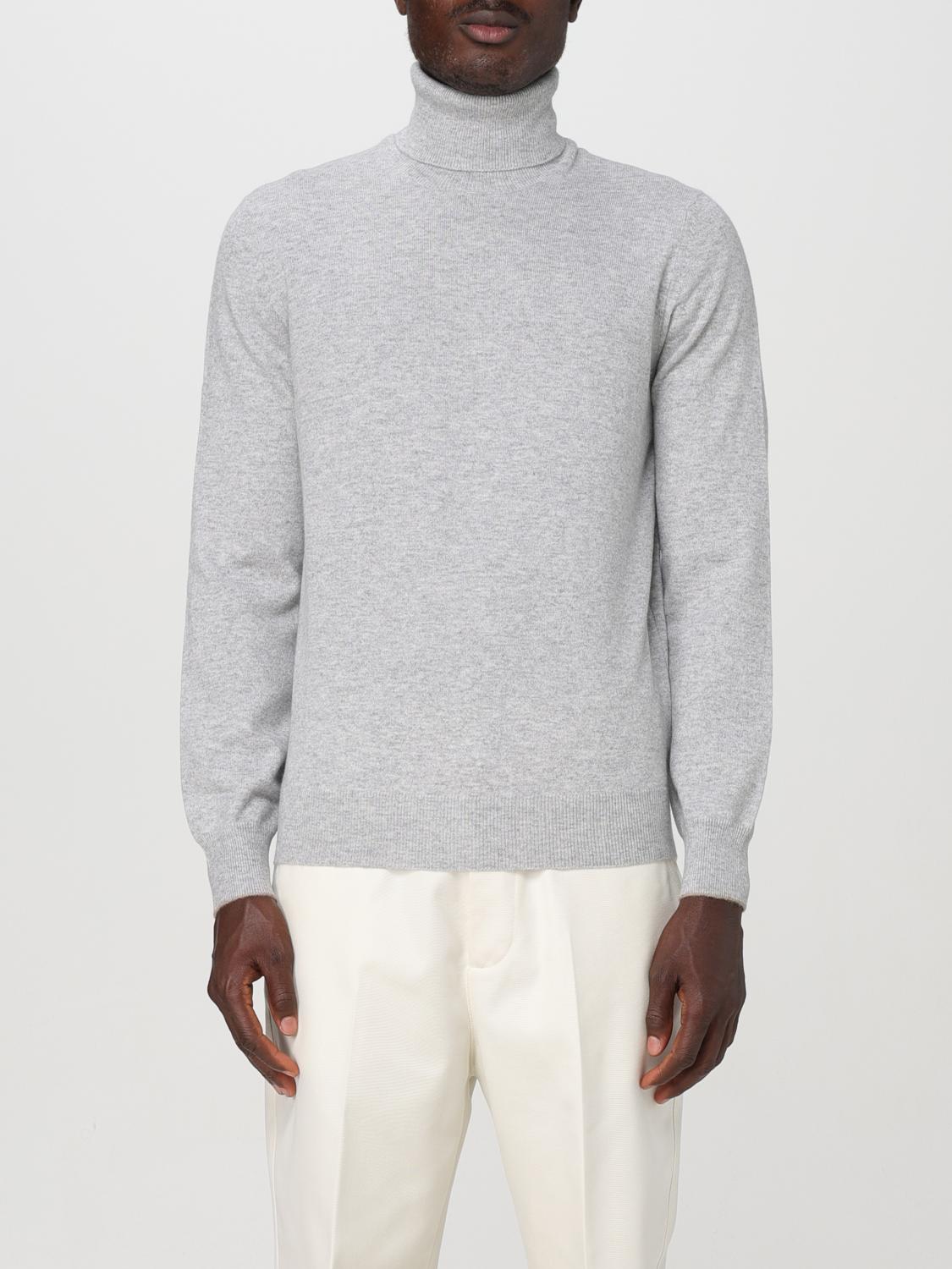 Shop Brunello Cucinelli Sweater  Men Color Grey In Grau