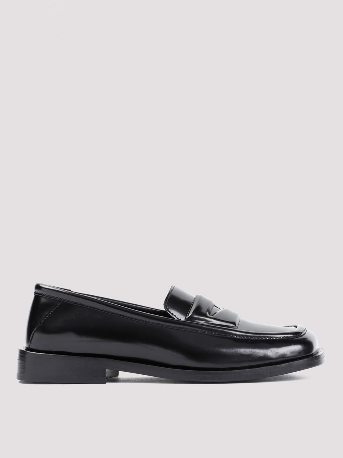 Shop Attico Loafers The  Woman Color Black In Schwarz