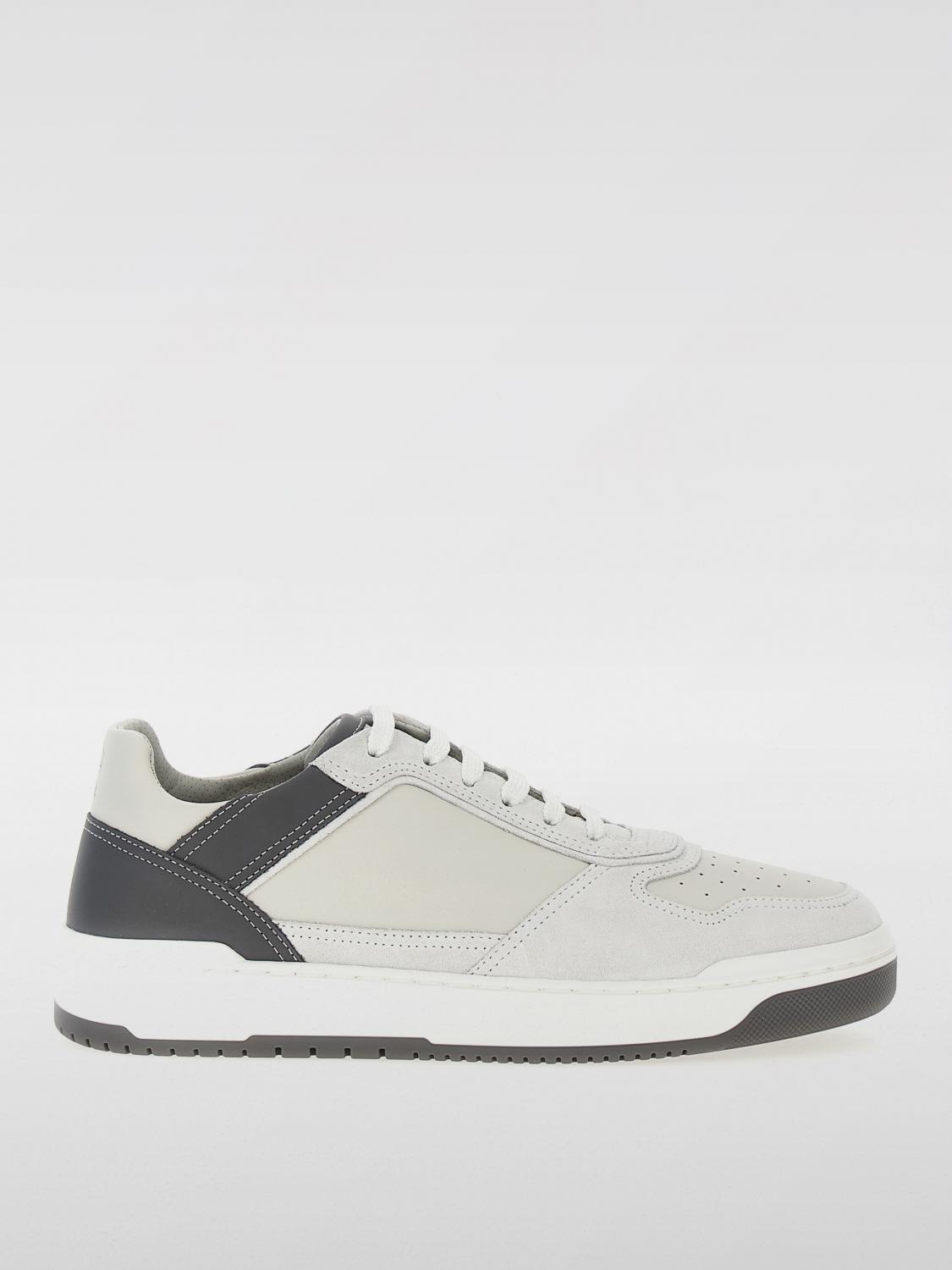 Shop Brunello Cucinelli Sneakers  Men Color White In Weiss