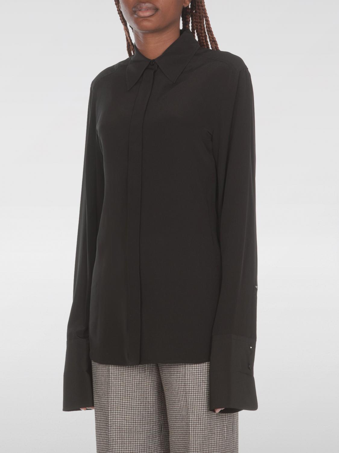 Sportmax Shirt  Woman Color Black In Schwarz