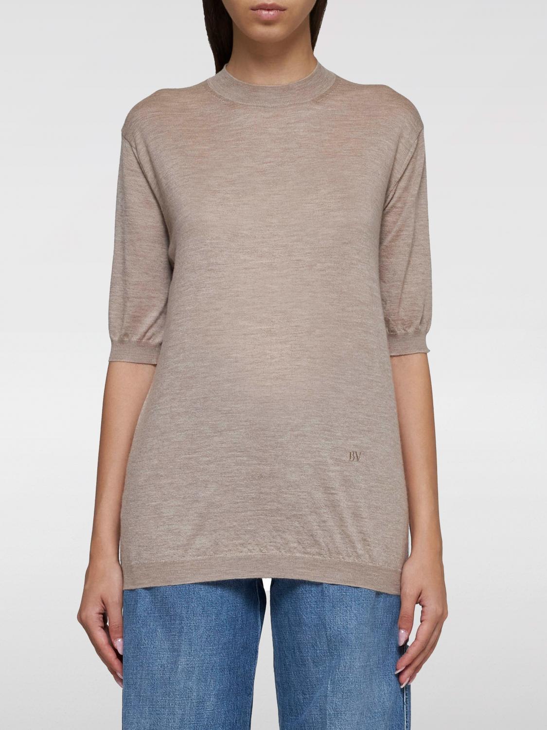 Shop Bottega Veneta Sweater  Woman Color Beige