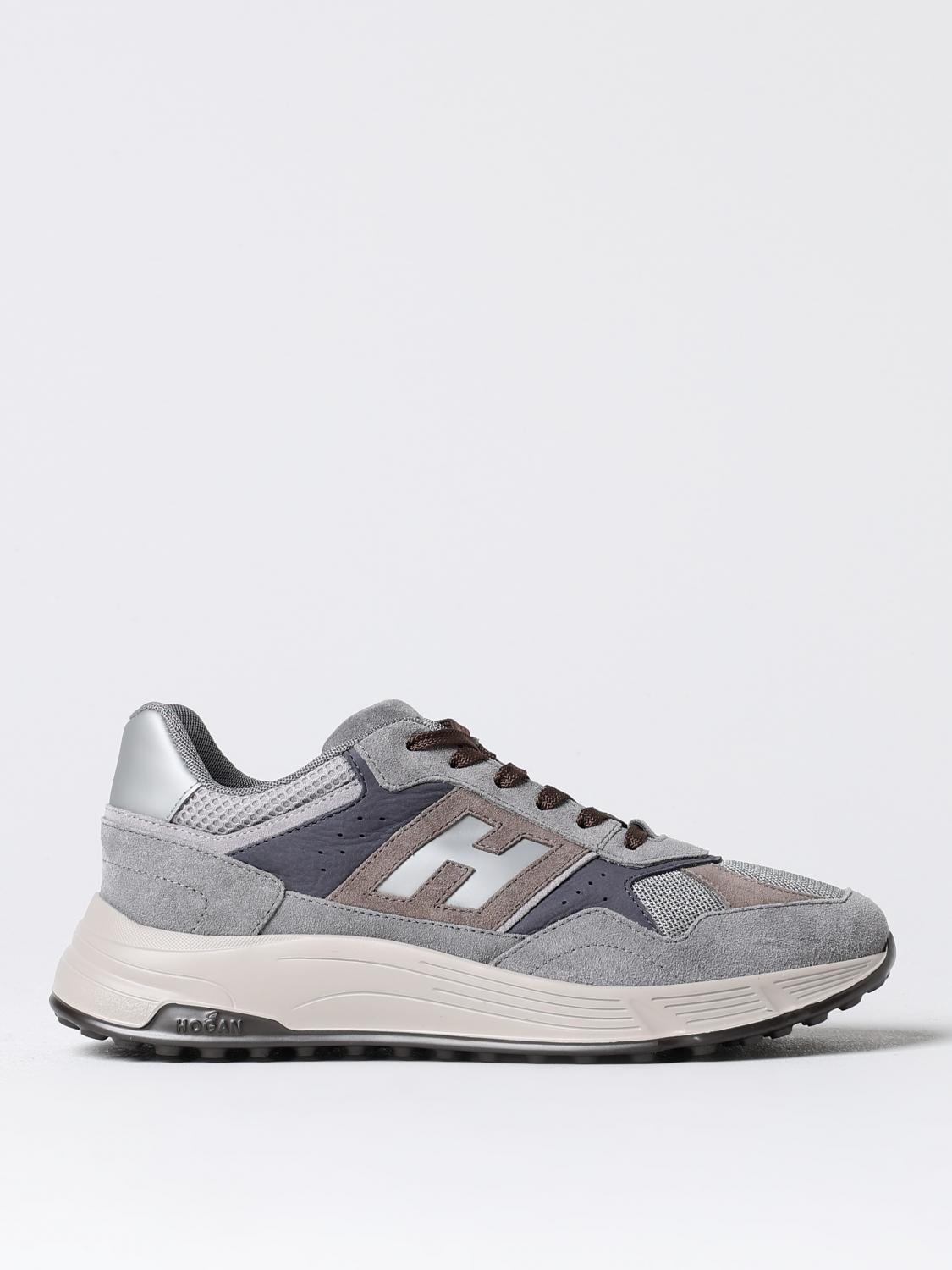 Shop Hogan Sneakers  Men Color Grey In Grau