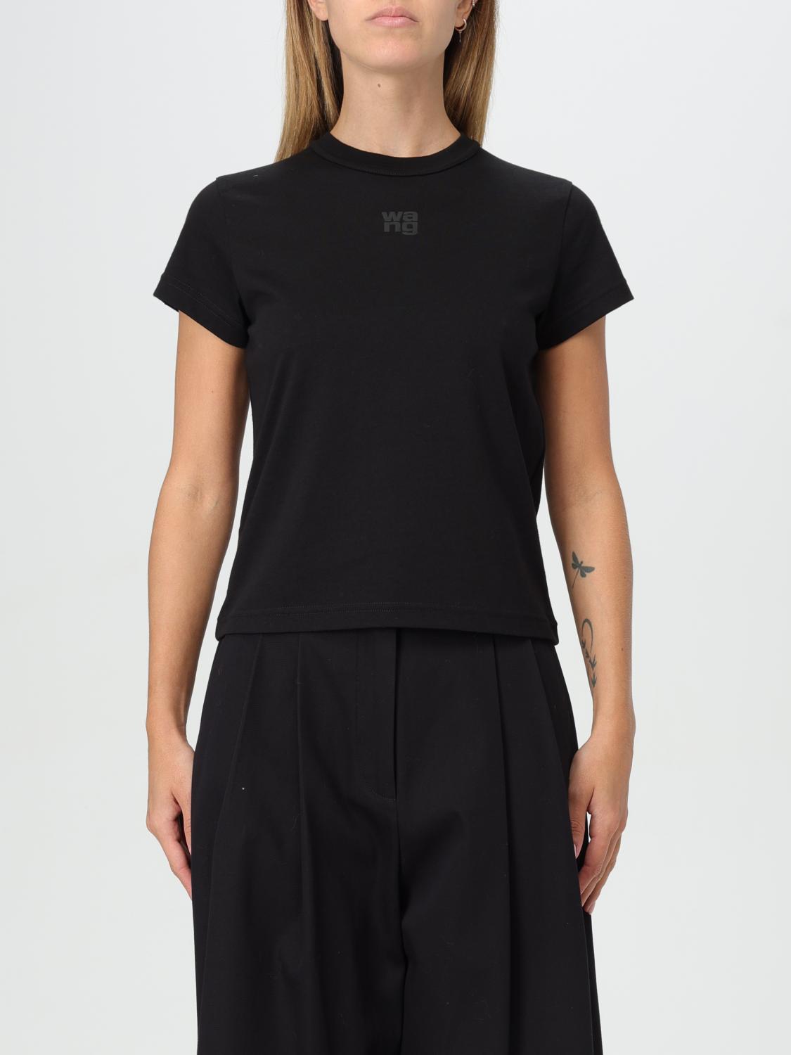 Alexander Wang T-shirt  Woman Color Black In Schwarz