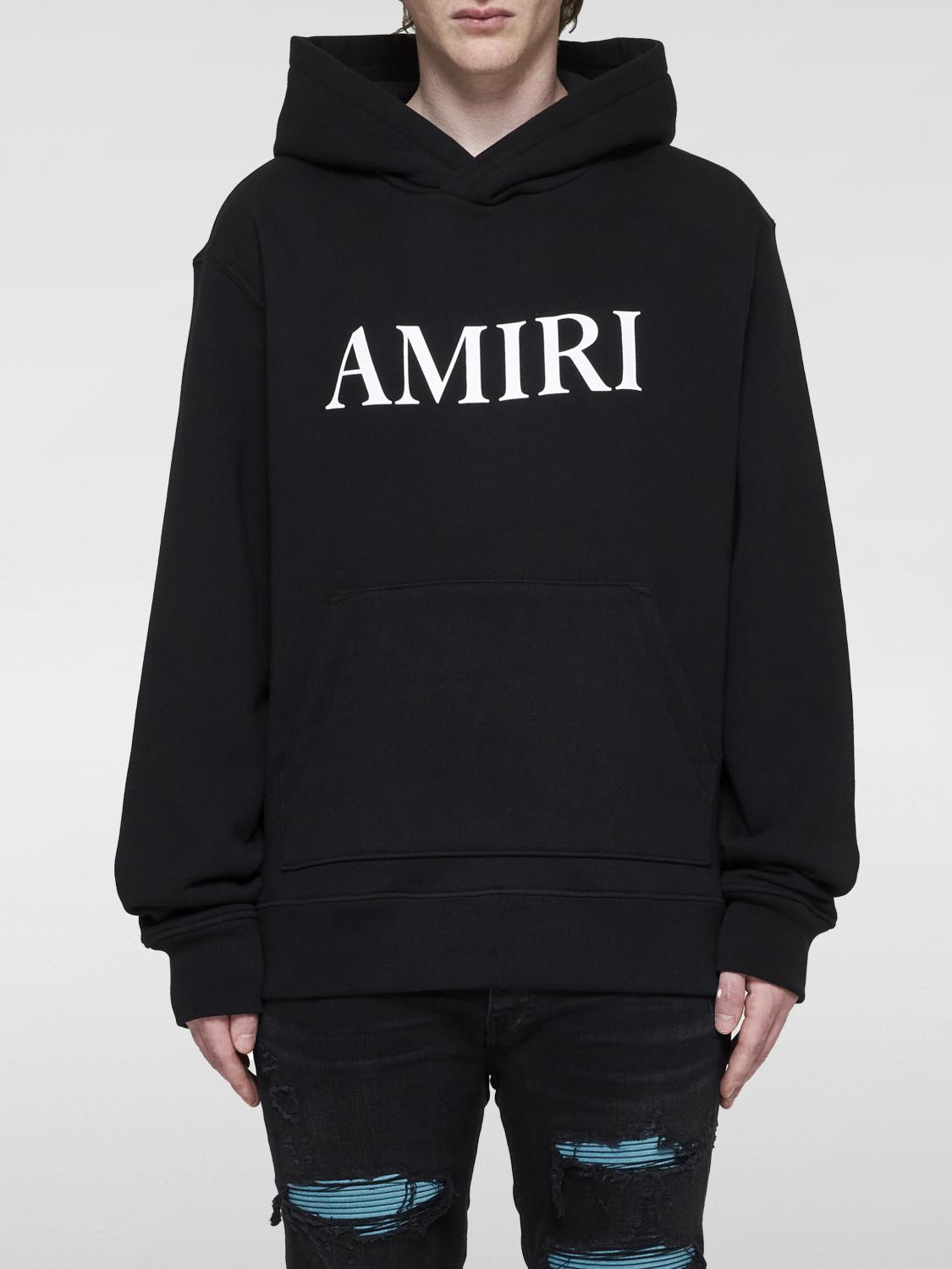 Shop Amiri Sweatshirt  Men Color Black In Schwarz