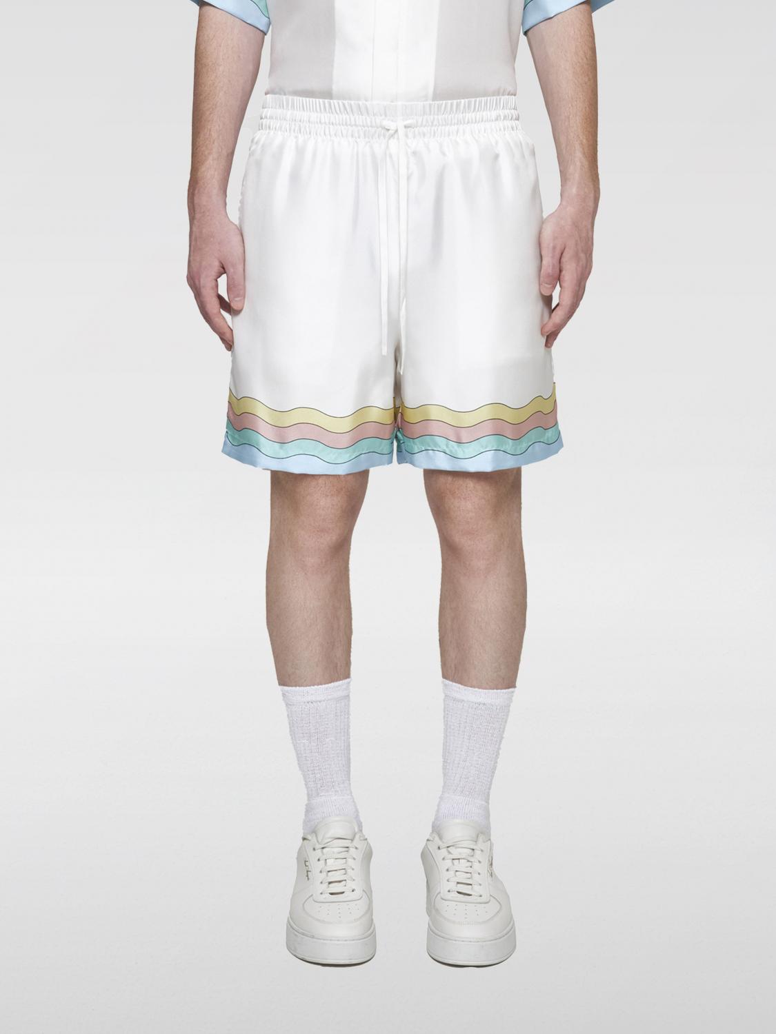 Shop Casablanca Short  Men Color White In Weiss