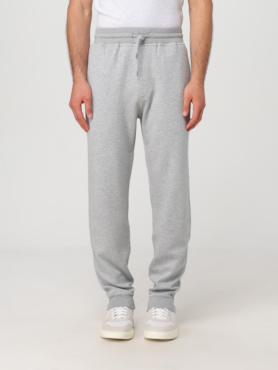 Brunello Cucinelli Pants  Men Color Grey In Grau