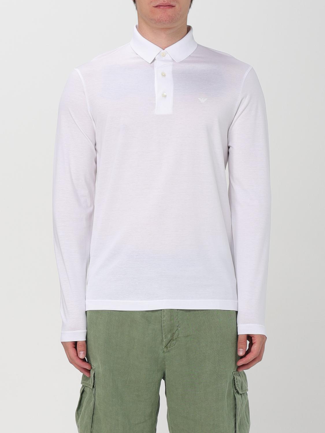 Emporio Armani Polo  Herren Farbe Weiss In Weiss