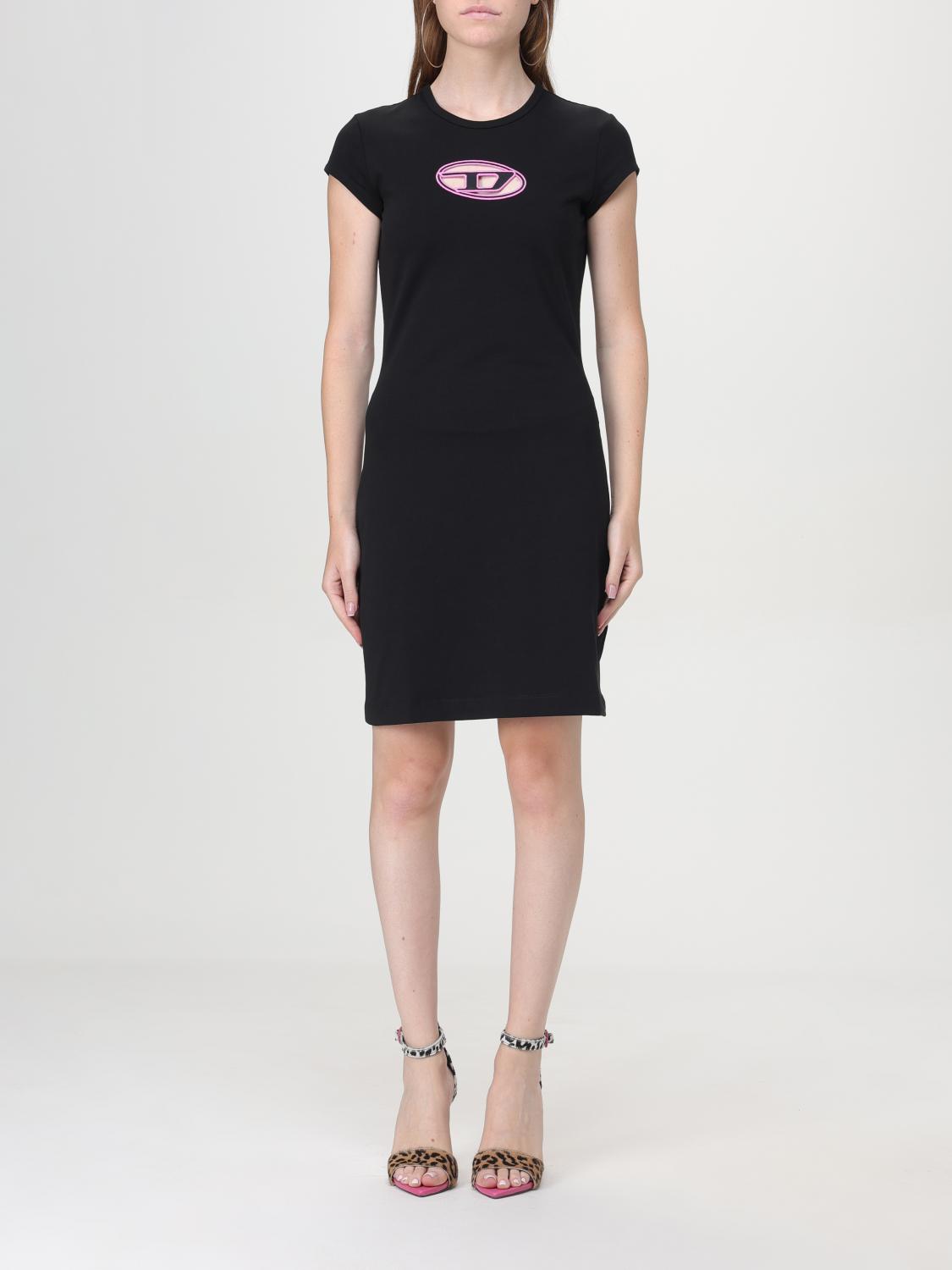 DIESEL DRESS DIESEL WOMAN COLOR BLACK F79705002