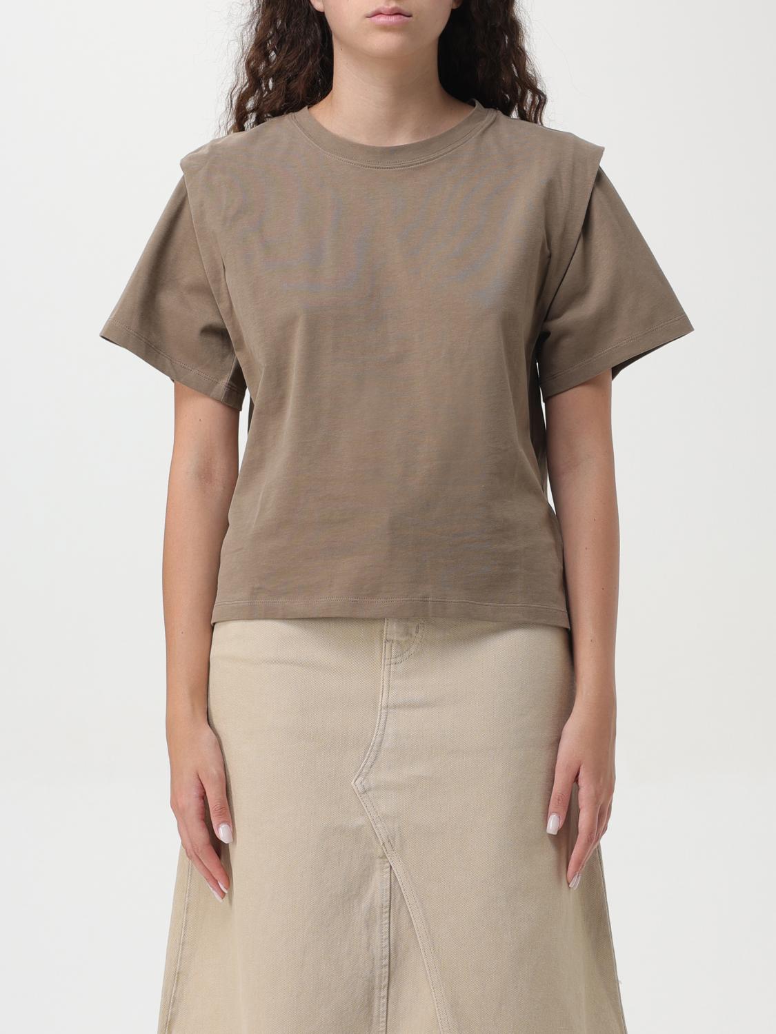 ISABEL MARANT T-SHIRT ISABEL MARANT WOMAN COLOR BROWN F79732032