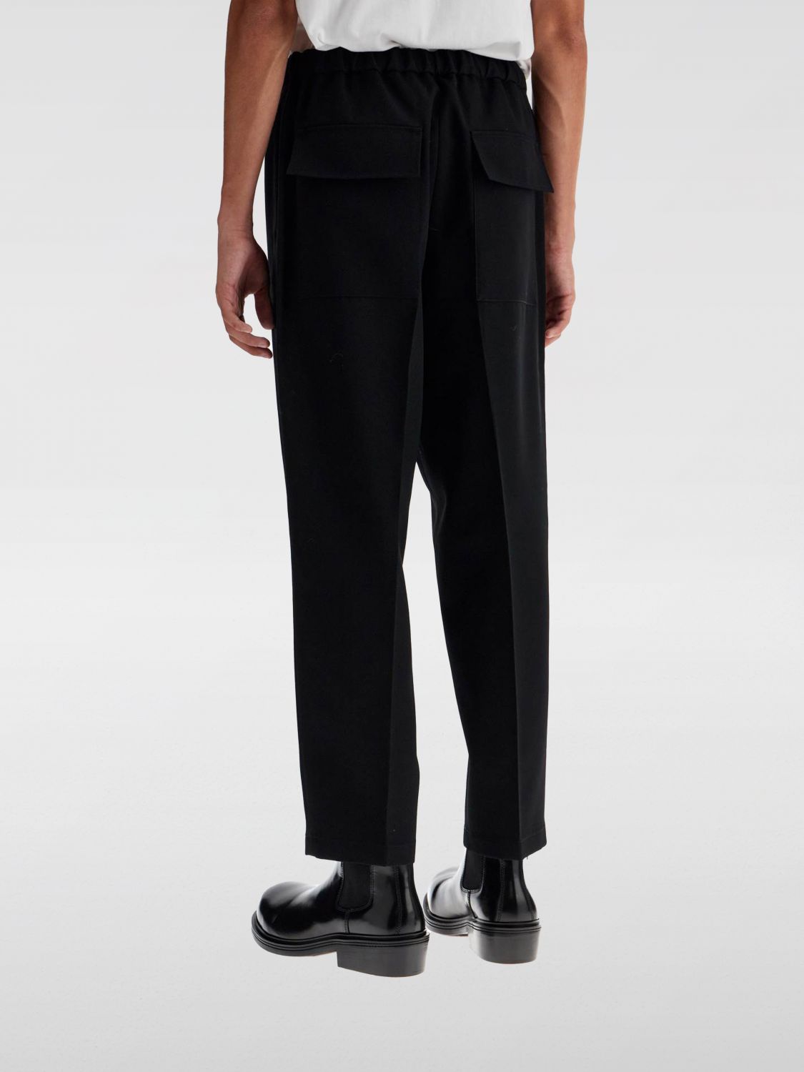 Shop Jil Sander Pants  Men Color Black In Schwarz