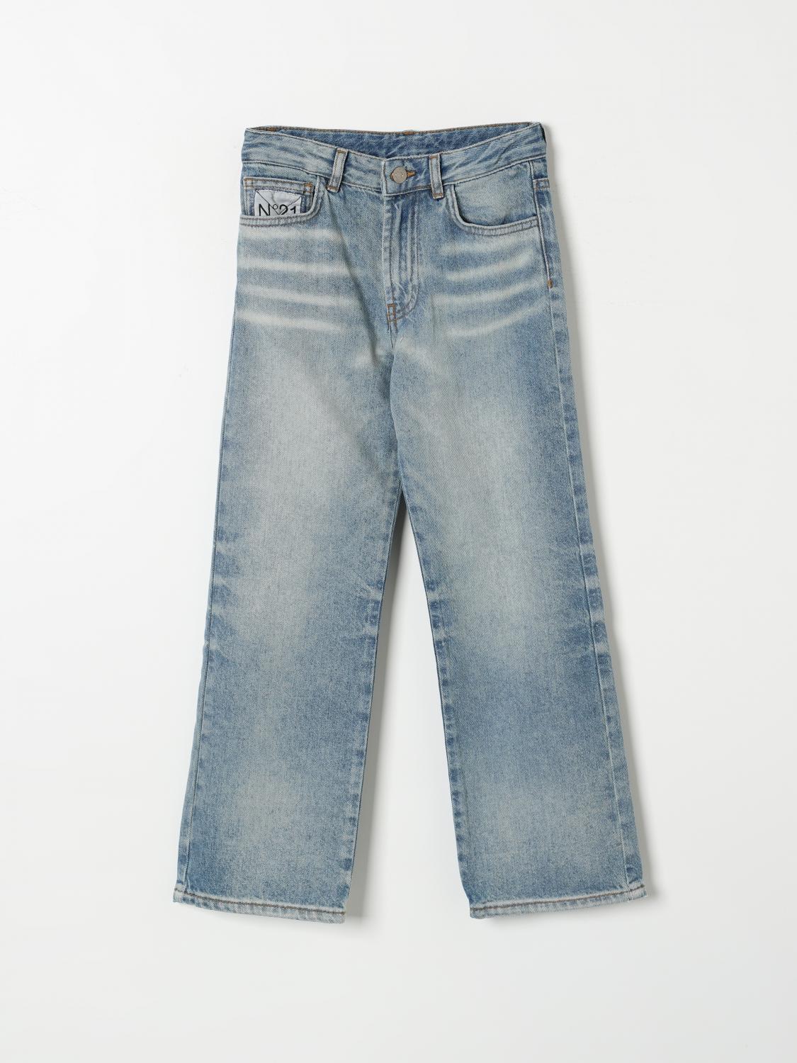 Shop N°21 Jeans N° 21 Kids Color Blue In Blau