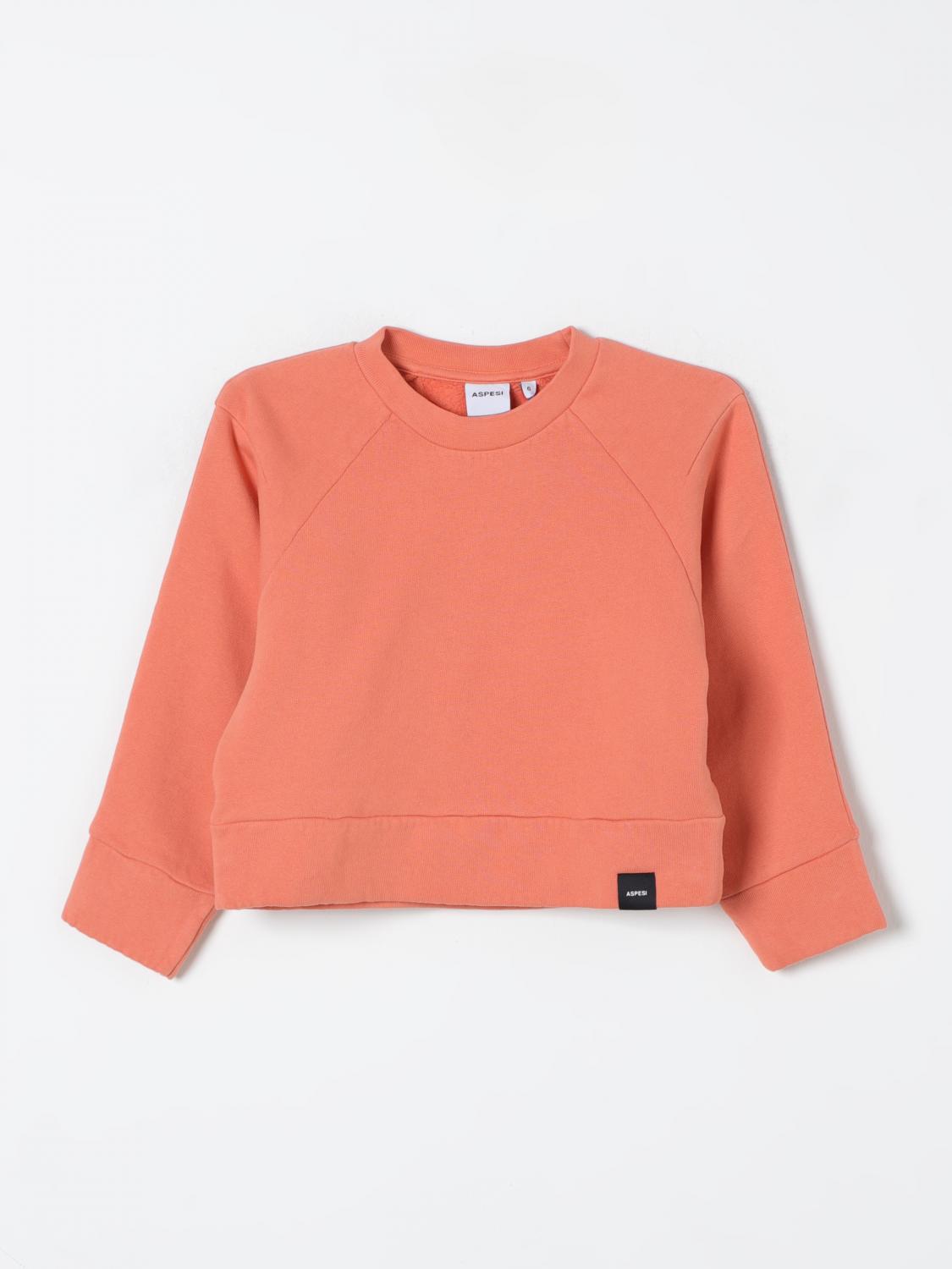 Shop Aspesi Sweater  Kids Color Red In Rot