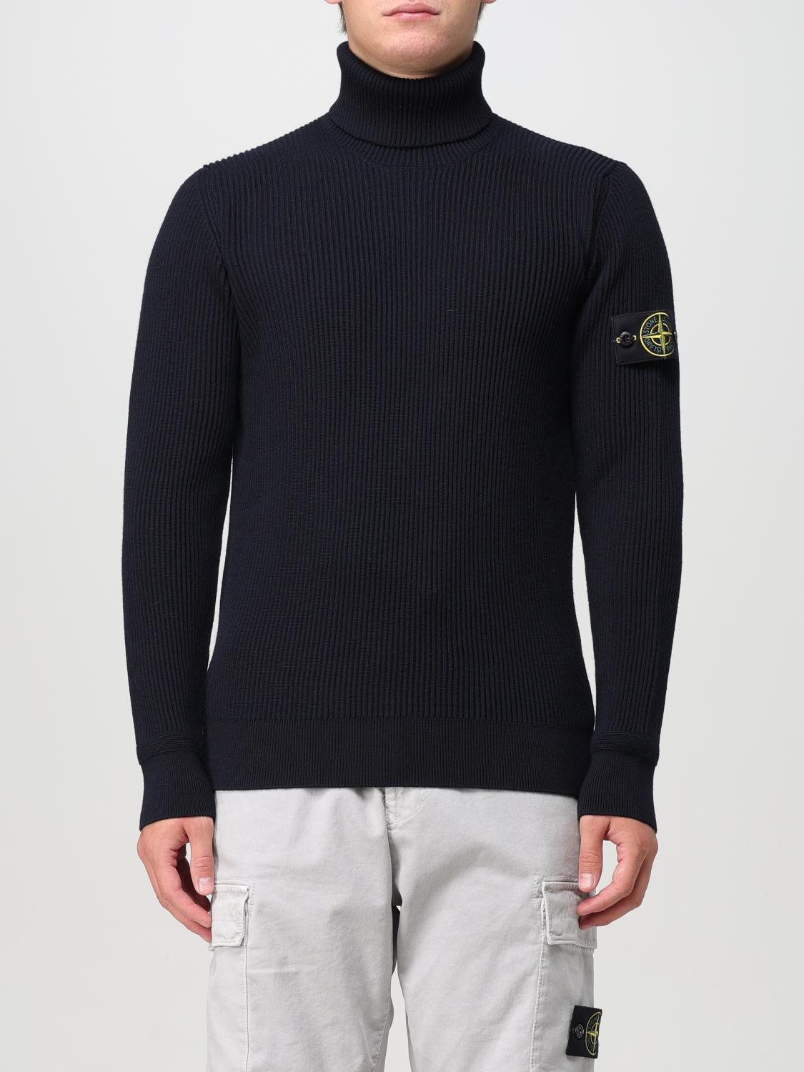 Shop Stone Island Sweatshirt  Men Color Navy