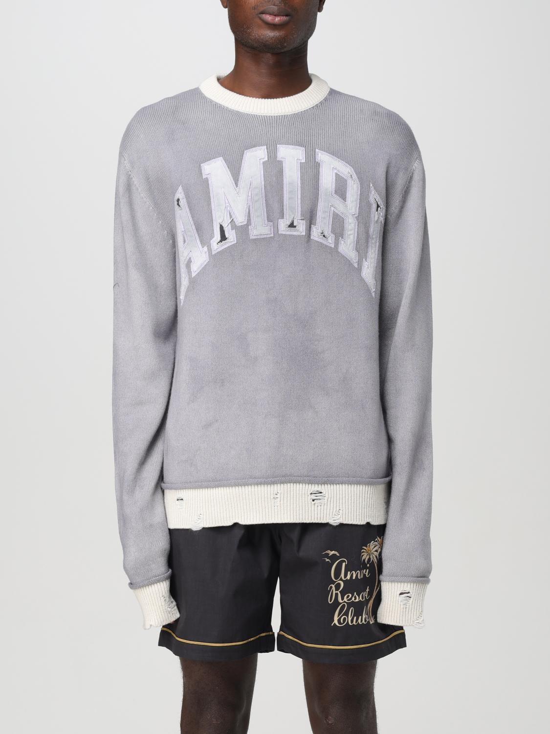 Sweater AMIRI Men color Grey