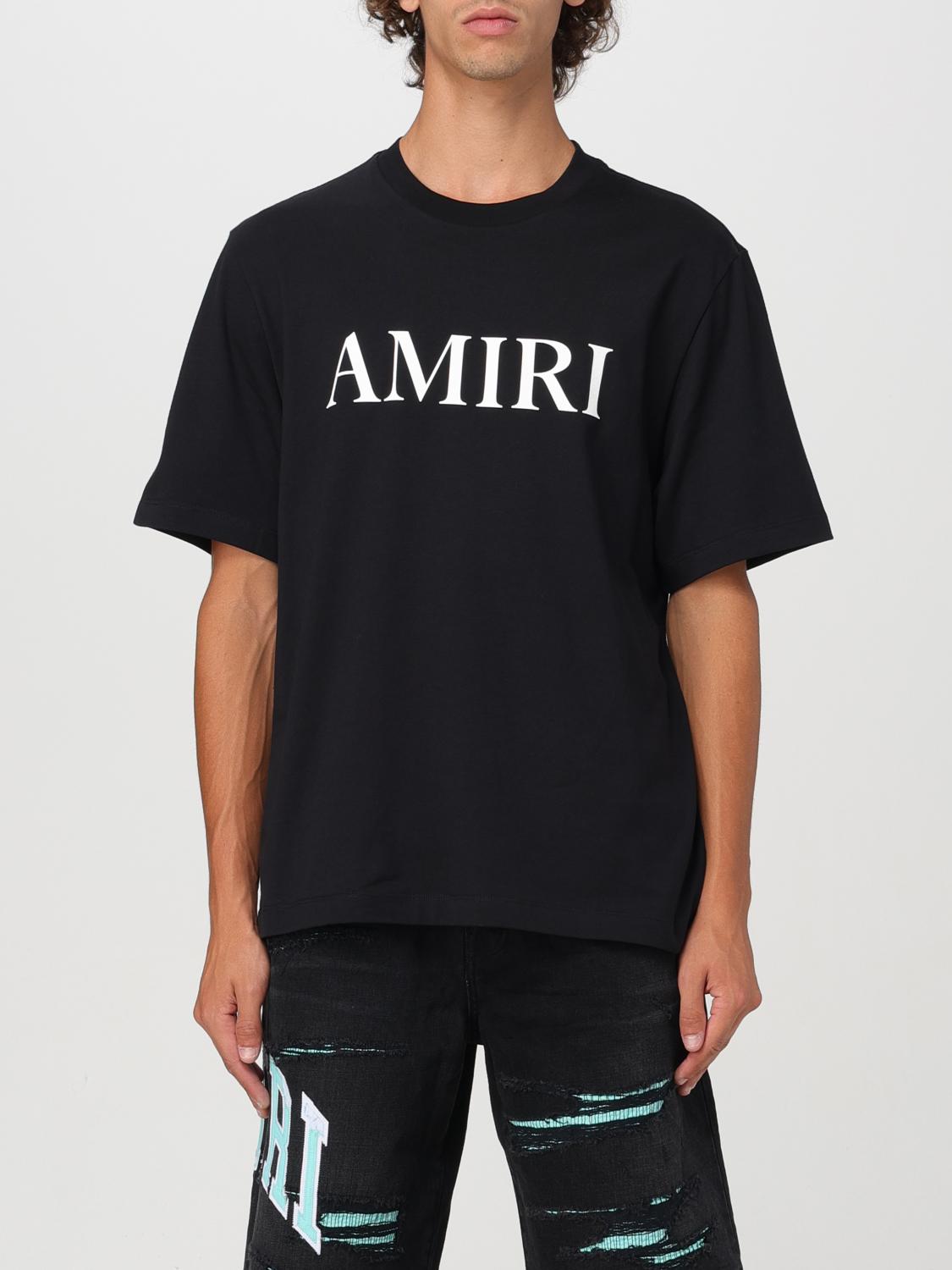 Shop Amiri T-shirt  Men Color Black In Schwarz