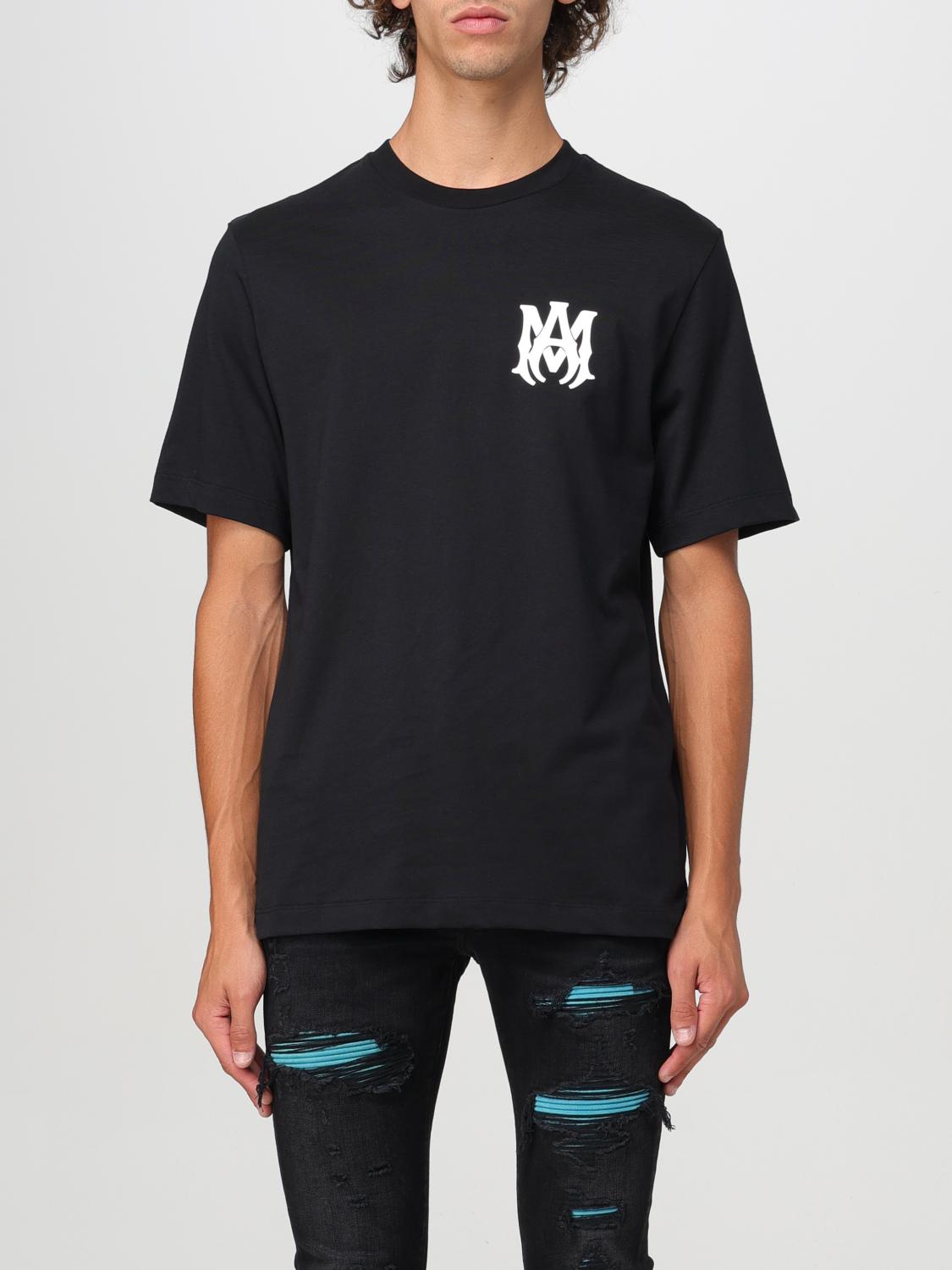 Shop Amiri T-shirt  Men Color Black In Schwarz