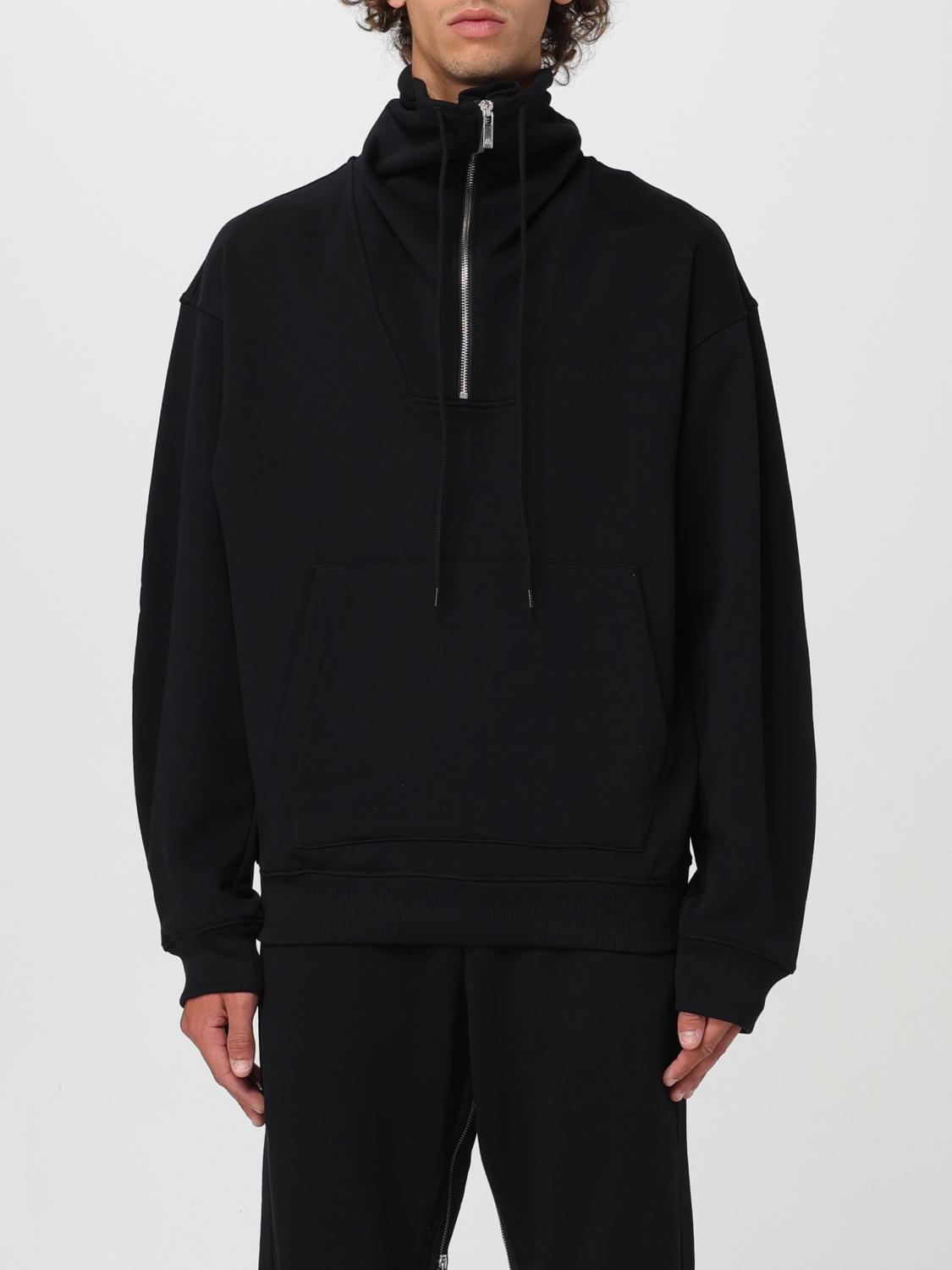 Shop Helmut Lang Sweatshirt  Men Color Black In Schwarz