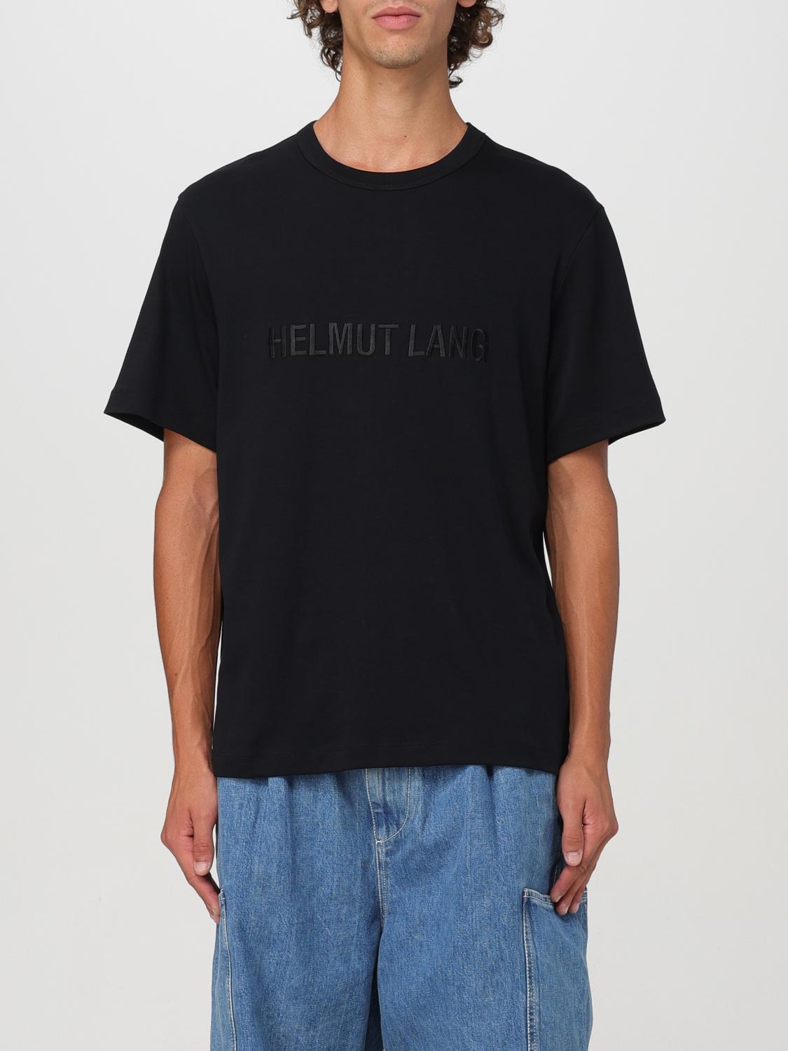 Shop Helmut Lang T-shirt  Men Color Black 1 In Schwarz 1