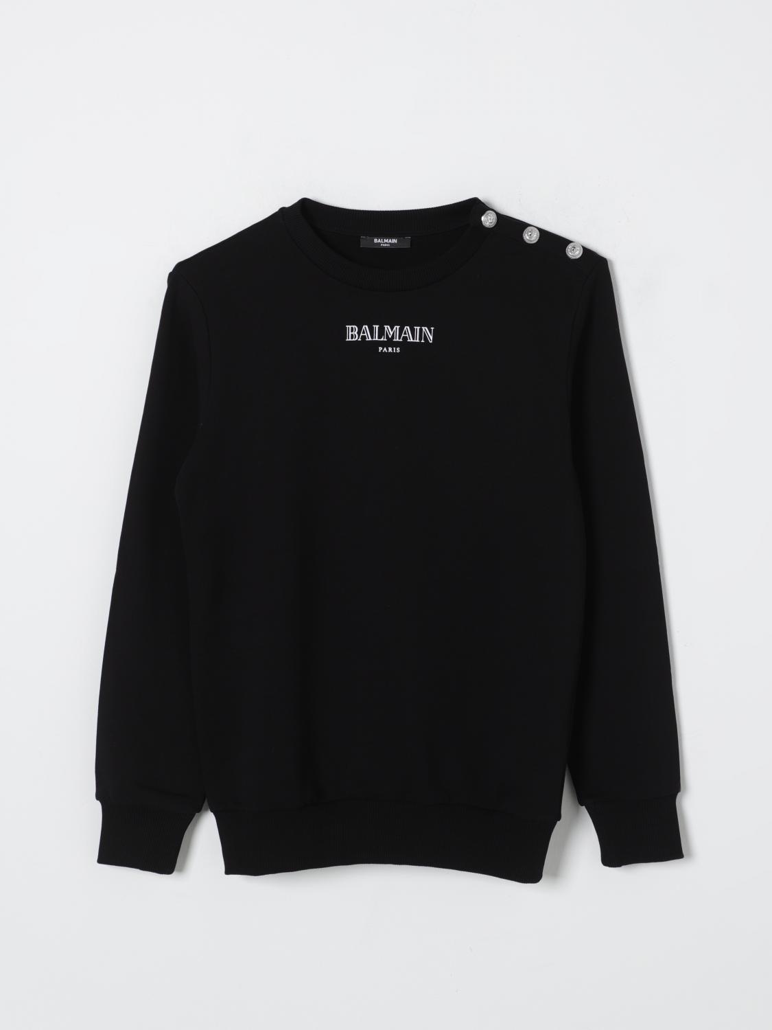BALMAIN SWEATER BALMAIN KIDS COLOR BLACK F80215002