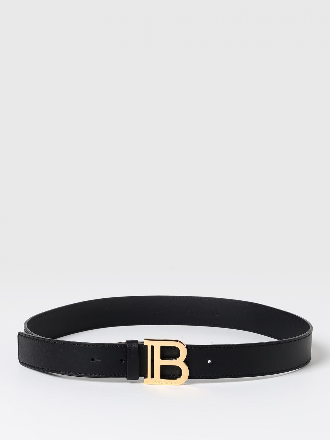 Balmain Belt Kids Color Black 1 In Black 1