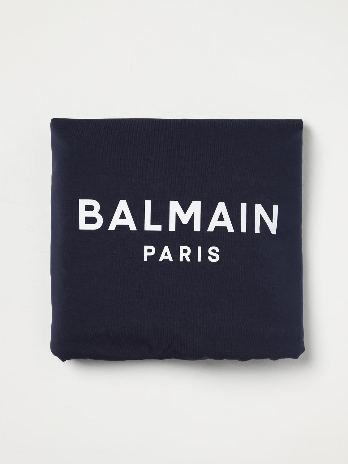 BALMAIN BLANKET BALMAIN KIDS COLOR BLUE F80222009