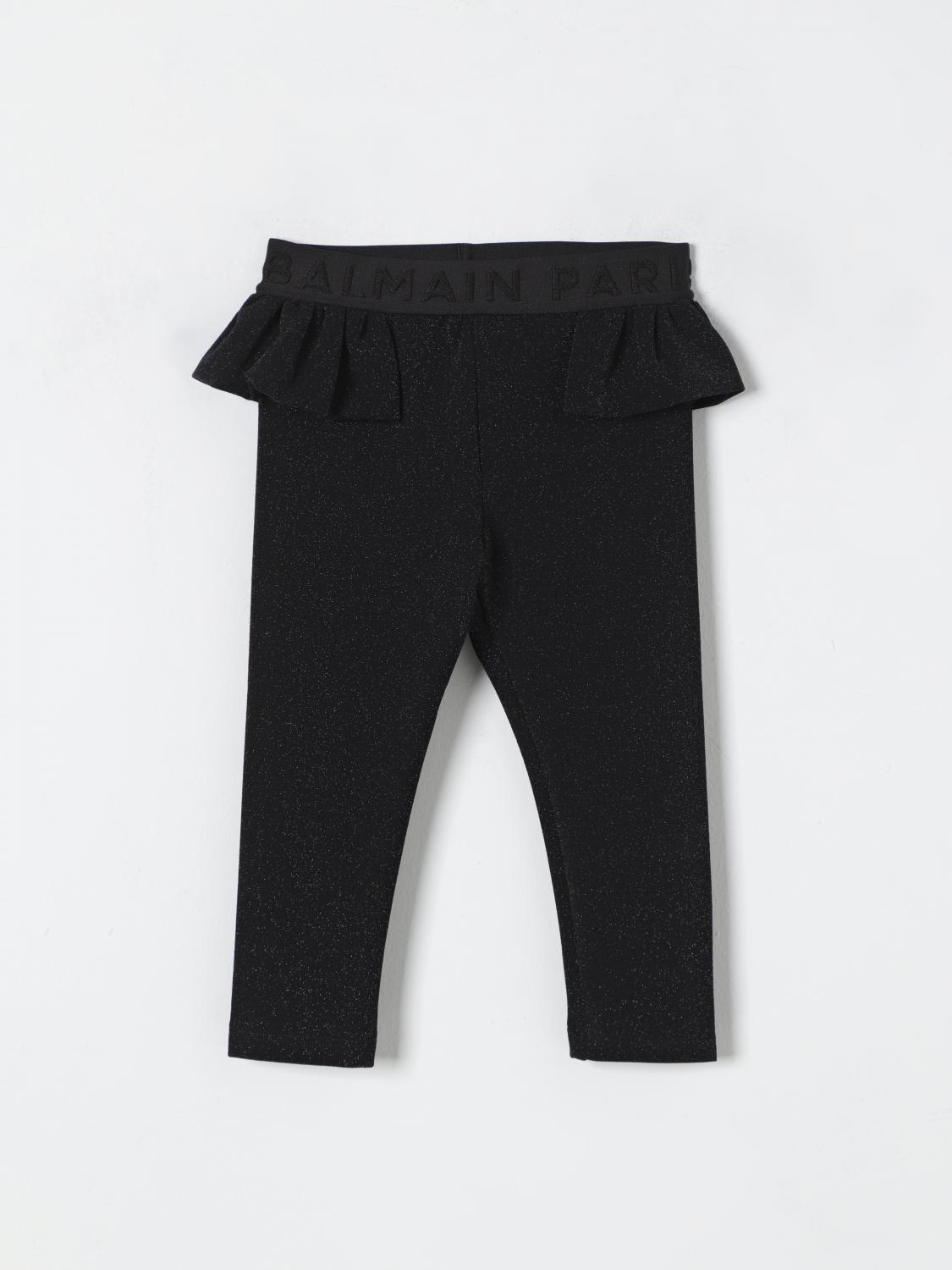 Balmain Pants  Kids Color Black In Black