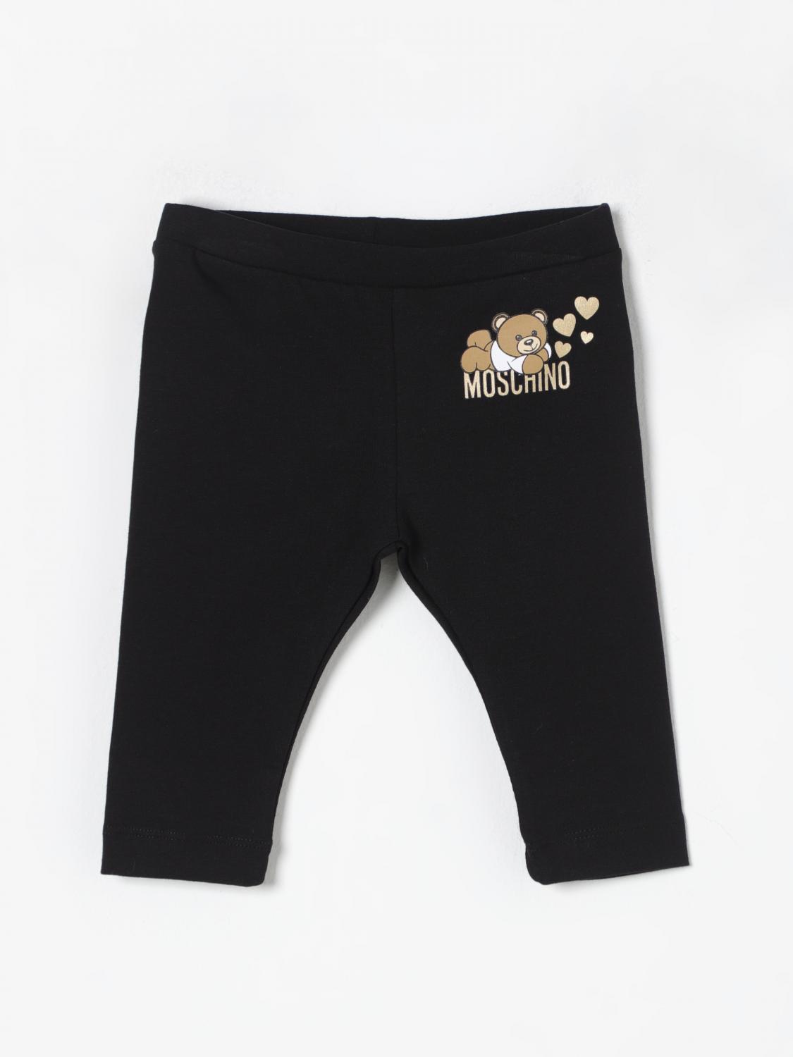 MOSCHINO PANTS MOSCHINO KIDS COLOR BLACK F80259002