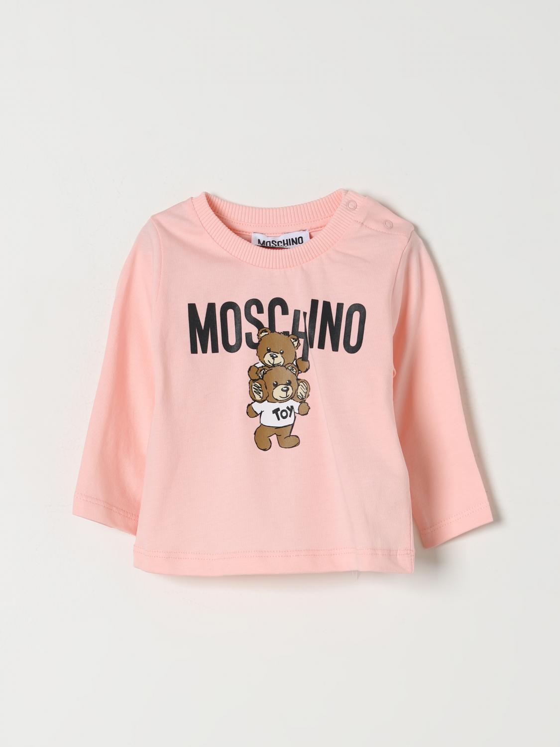 Shop Moschino Sweater  Kids Color Pink