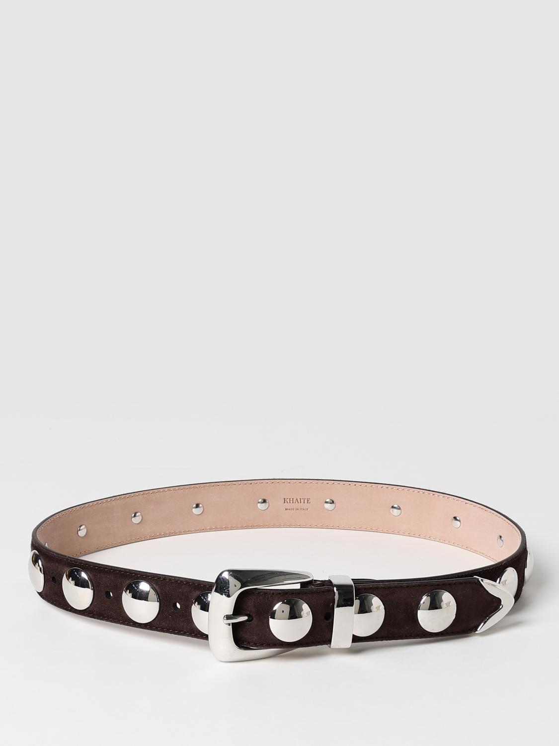 KHAITE Belt Woman color Brown KHAITE