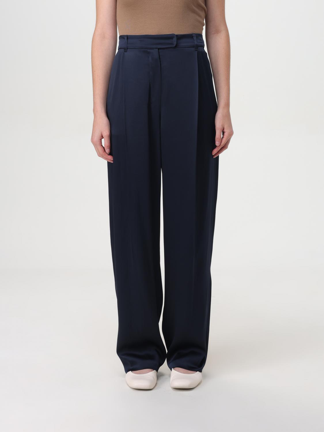 Shop 's Max Mara Pants  Woman Color Blue In Blau