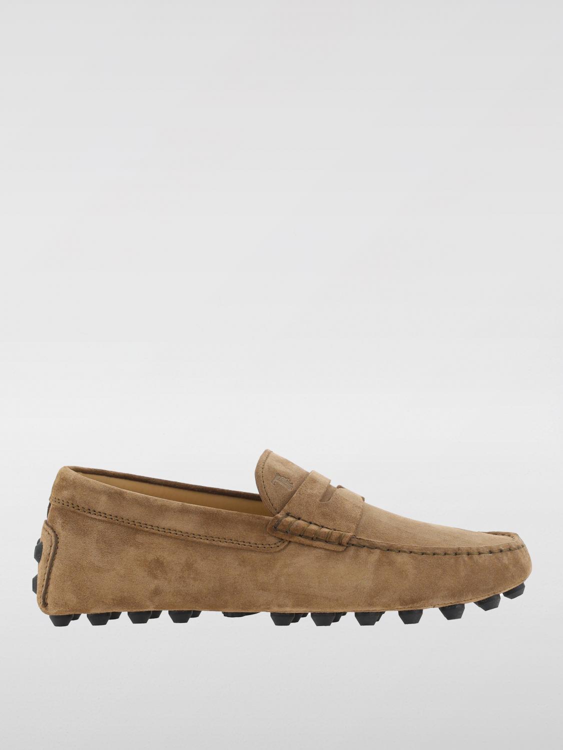 Shop Tod's Loafers  Men Color Walnut In Wallnuss