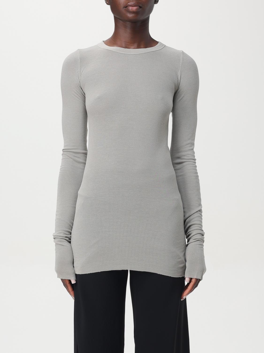 Shop Rick Owens Top  Woman Color Pearl In Perle