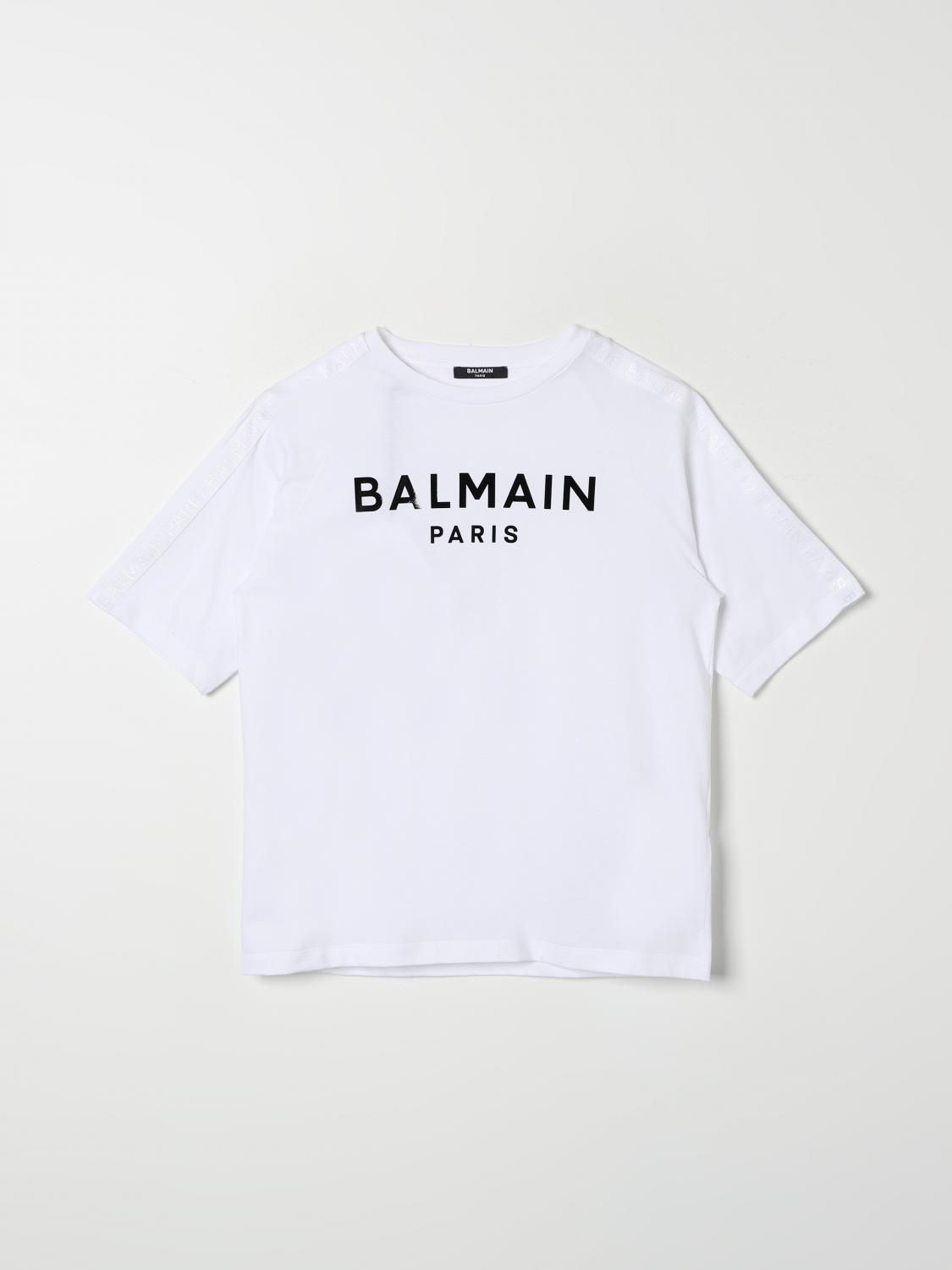 BALMAIN T-SHIRT BALMAIN KIDS COLOR WHITE F80563001