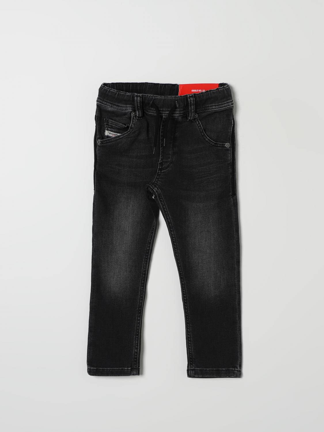 Shop Diesel Jeans  Kids Color Black In Schwarz