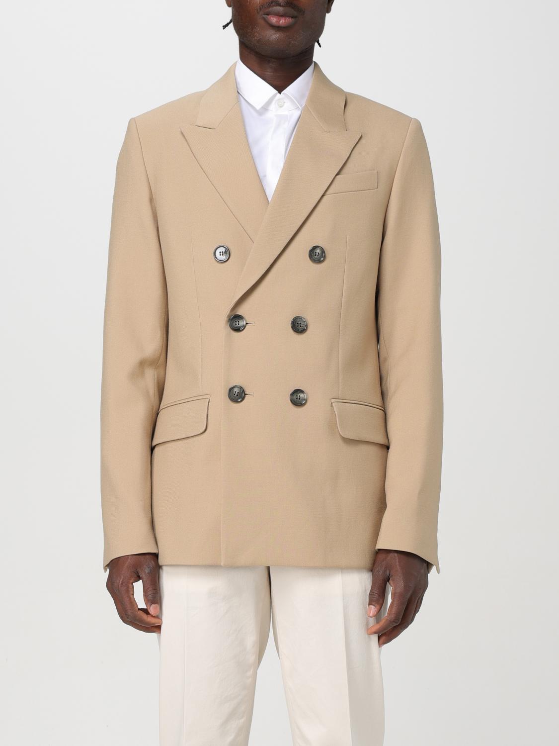 Shop Ami Alexandre Mattiussi Blazer Ami Paris Men Color Earth