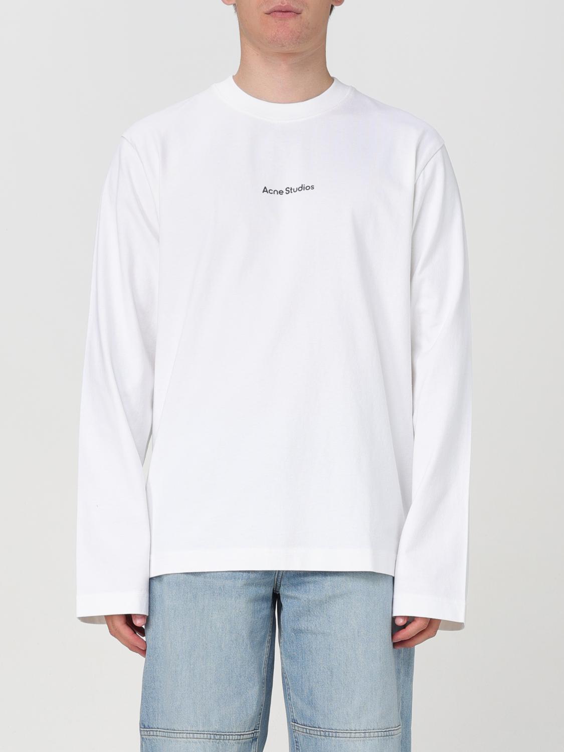 Shop Acne Studios Sweater  Men Color White In Weiss