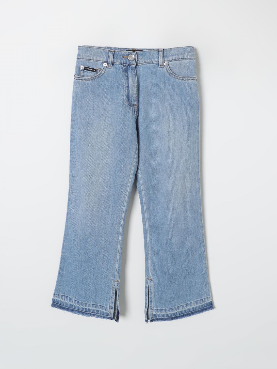 Shop Dolce & Gabbana Jeans  Kids Color Blue In Blau