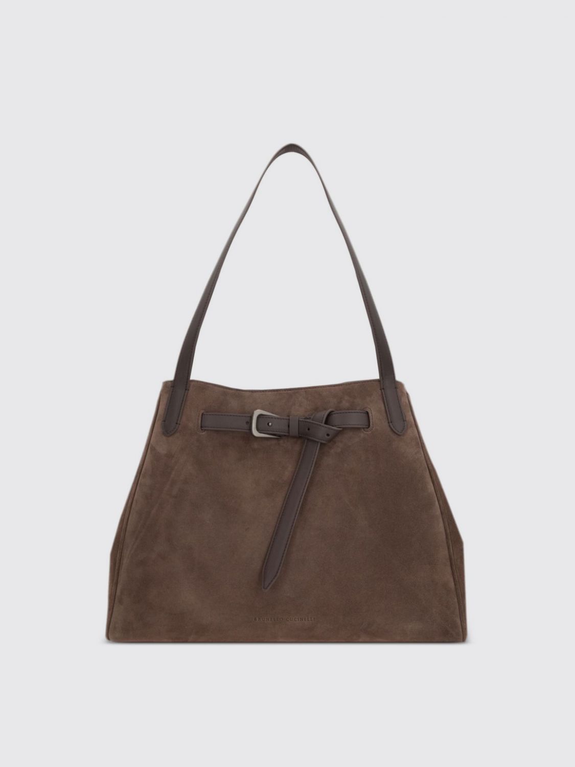 Shop Brunello Cucinelli Handbag  Woman Color Brown