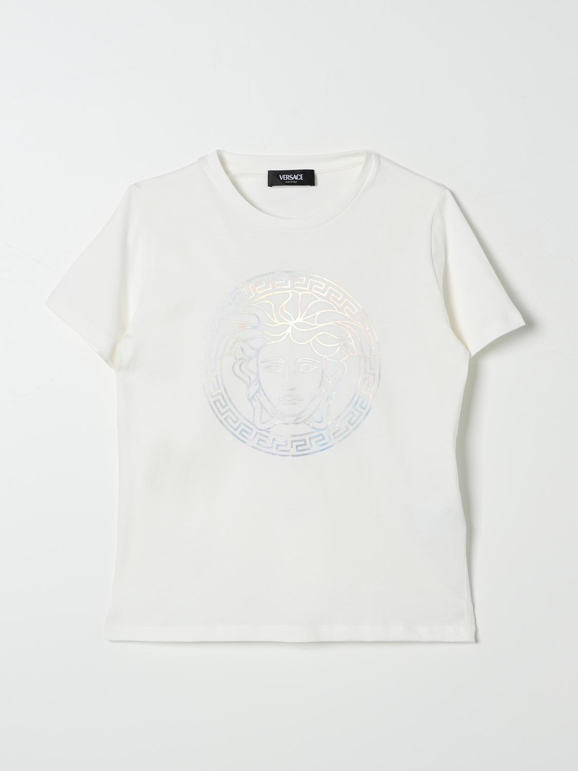 VERSACE T-SHIRT VERSACE KIDS COLOR WHITE F80796001