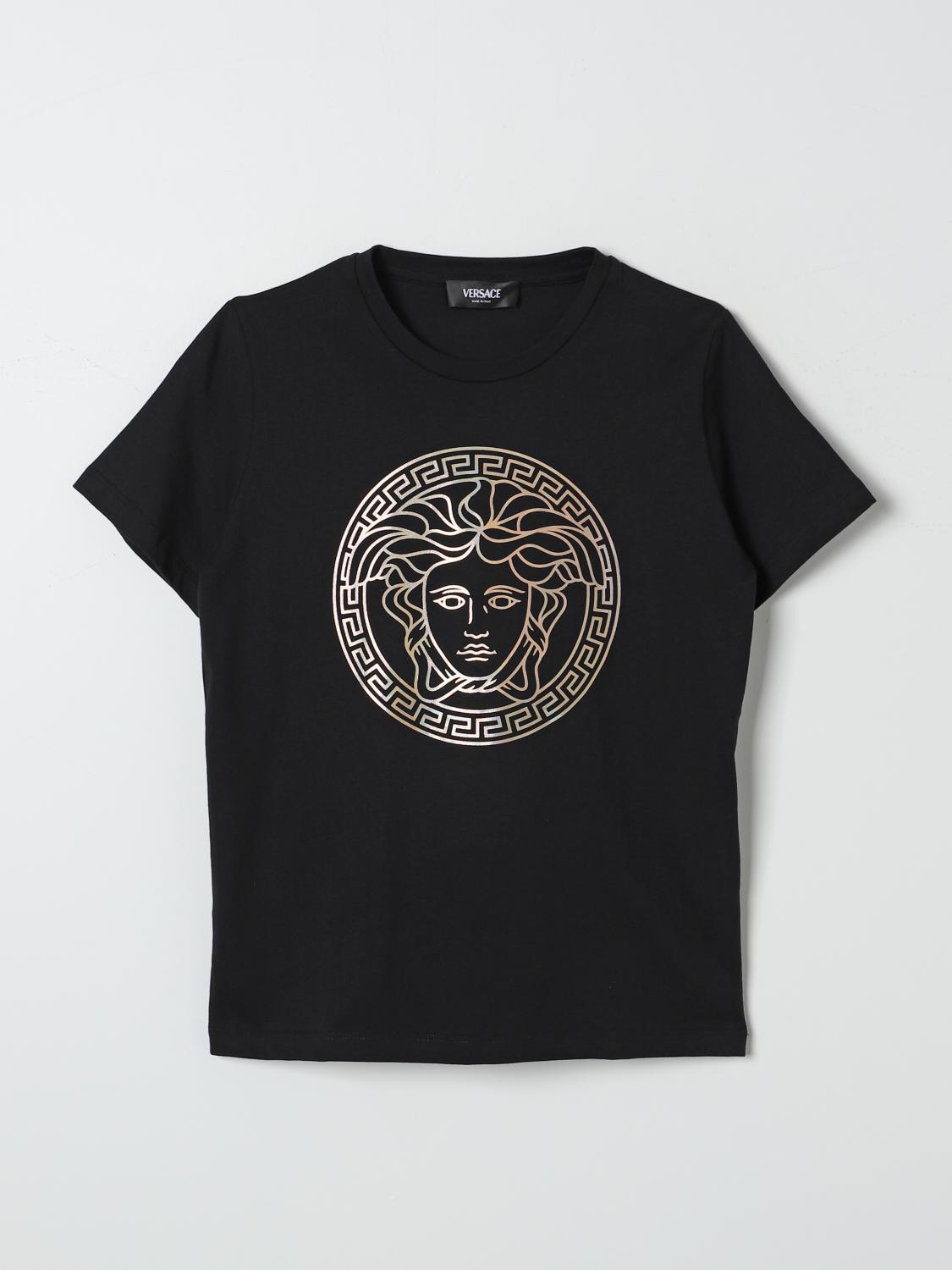 VERSACE T-Shirt Kinder Farbe Schwarz