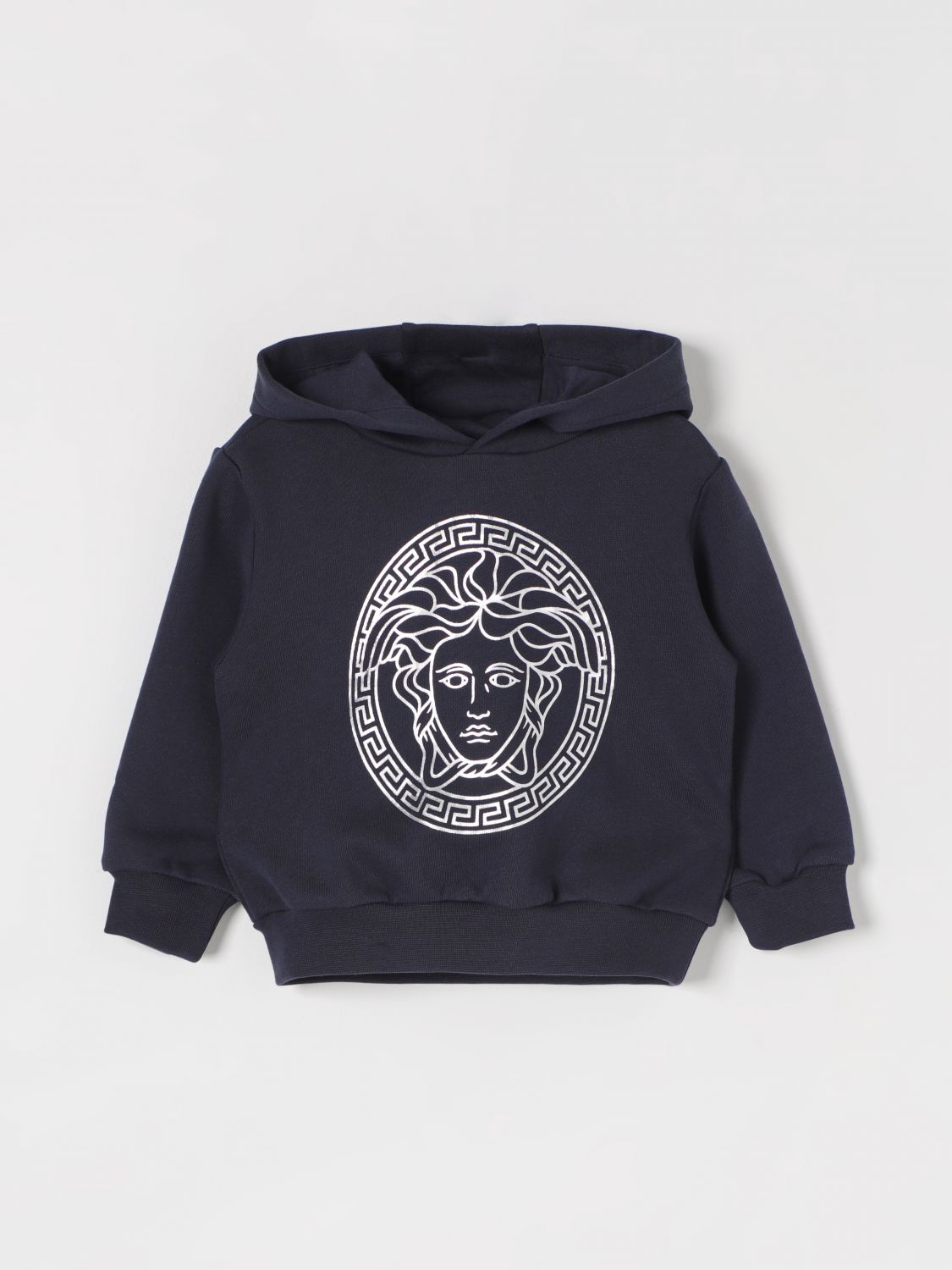 Versace Sweater  Kids Color Navy In Blue